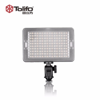 Tolifo圖立方PT-160B機頂補光燈LED攝像燈雙調光